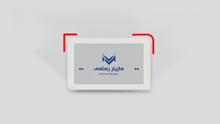 کارت ویزیت طرح موج سلفون مات